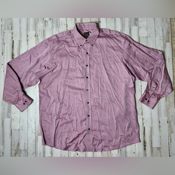 Jos. A. Bank Other - Jos. A Bank Travelers Collection Men's XL Purple Long-Sleeve Button-Up Shirt